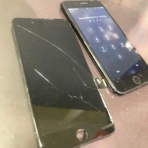 iphone７　液晶故障修理