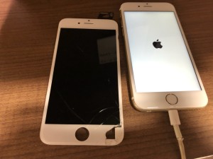 iPhone6　画面交換修理