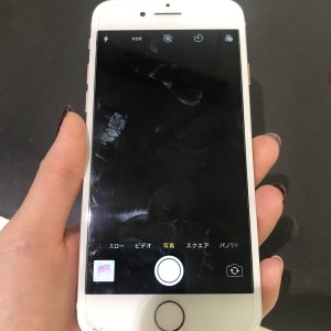 iPhone8　外カメラ修理