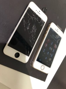 iphone6s　重度破損修理