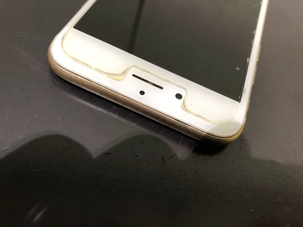 生駒市白庭台から Iphone6の液晶故障交換でご来店 奈良 Iphone修理のアイプラス