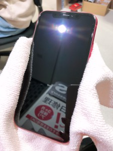 IphoneXR　スマホガラスコーティング