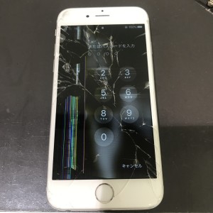 iphone6s　液晶故障修理
