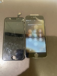 アイフォン６　画面液晶交換修理