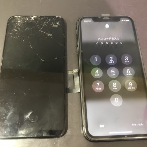 iPhoneXR　画面液晶交換修理