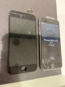 iphone6s　液晶故障修理交換