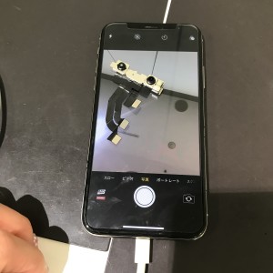 iPhoneX　インカメラ交換修理