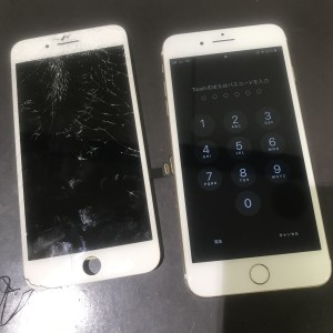 アイフォン７　画面液晶交換修理