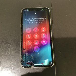 iPhoneXR　画面修理
