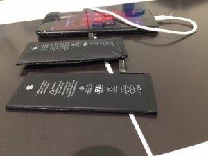 iphone７　バッテリー交換