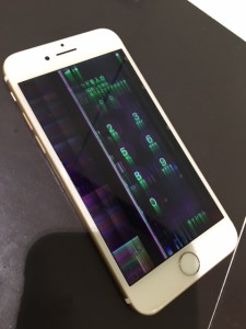 iphone7　液晶故障修理