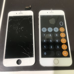 アイフォン６s　画面割れ修理