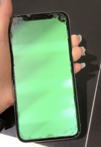 iPhoneX　画面液晶故障