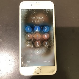 iPhone６s　画面修理