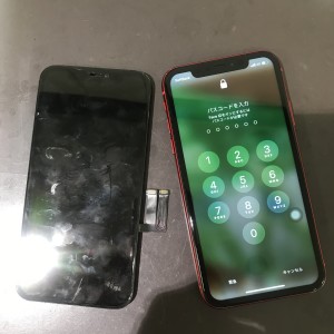 iPhoneXR　ディスプレイ交換修理