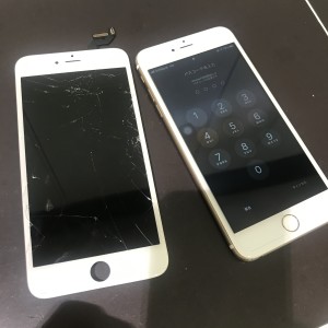 アイフォン６s　画面修理