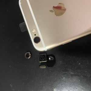 iPhone６s　カメラレンズ修理　カメラ修理