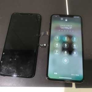 iPhoneXS　Max 　画面修理