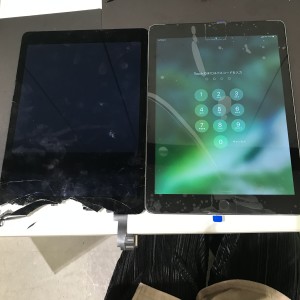 iPadAir２　フロントパネル交換修理