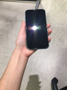 iphone12MINI　スマホガラスコーティング