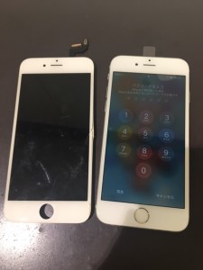 iphone６s　液晶故障修理