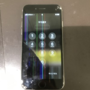 アイフォン６s　液晶故障