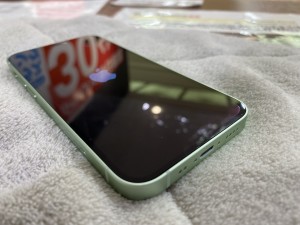 iPhone１３mini　ガラスコーティング
