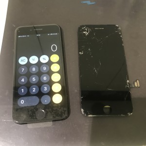 iPhoneSE2　ディスプレイ交換修理
