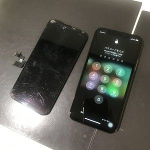 iPhoneXS　画面修理