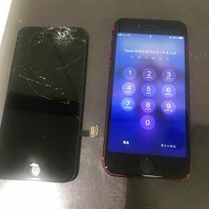 iPhoneSE２　ディスプレイ交換修理