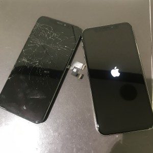 iPhoneX　画面修理