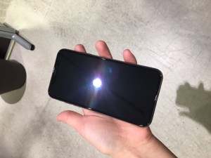 iphoneXS　スマホガラスココーティング