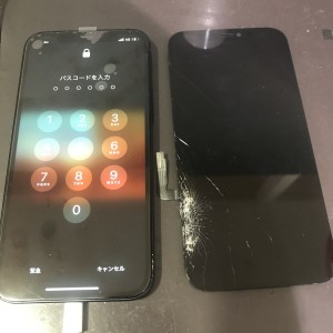 iPhone１２　画面修理