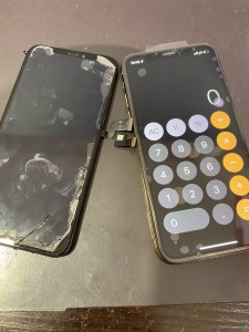 iPhoneXS　ディスプレイ交換修理