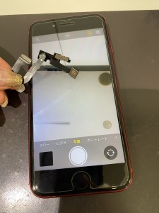 iPhoneSE２　インカメラ交換修理