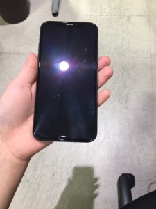 iphoneXS　スマホガラスコーティング
