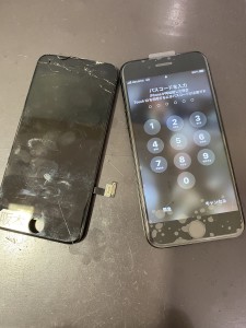 iPhone７　ディスプレイ交換修理後