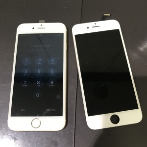 iPhone６　画面修理