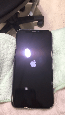 iPhoneX　スマホガラスコーティング
