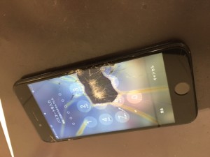 iPhone8　液晶故障修理