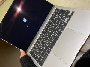 MacBook　ガラスコーティング　奈良県奈良市川久保町