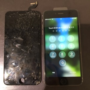 iphone6splus　液晶故障
