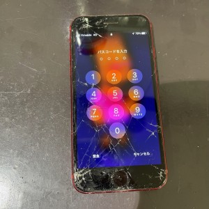 iphoneSE第二世代　画面割れ交換修理