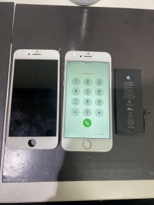 iPhone７　画面　バッテリー交換