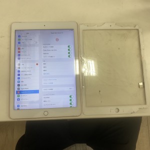 iPad6　フロントガラス交換