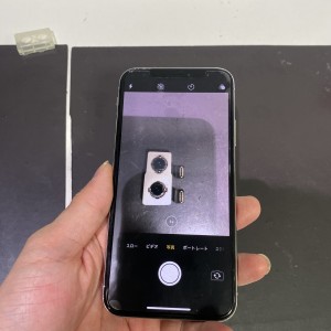 iPhoneX　バックカメラ　交換