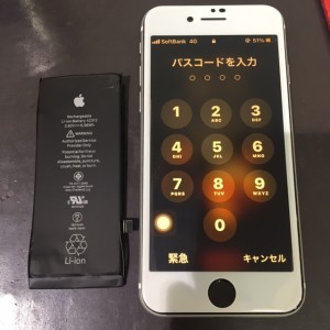 iPhoneSE第二世代　バッテリー交換