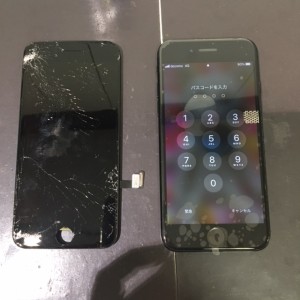 iPhoneSE第三世代　画面修理