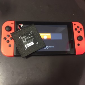 任天堂Switch　バッテリー交換