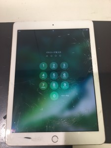 iPad5　フロントガラス交換